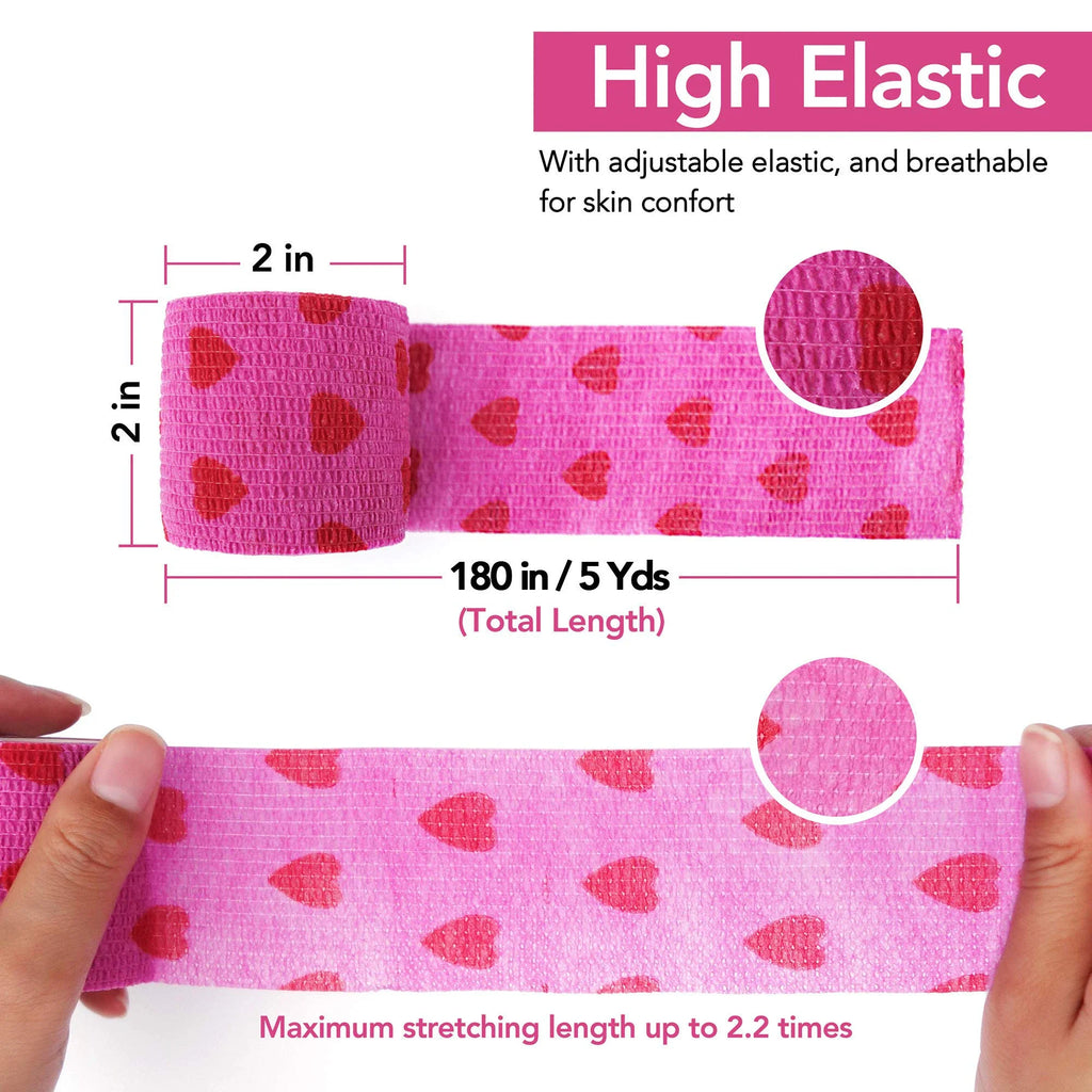 Tattoo Grip Bandage Cover Wraps Tapes Non-woven Waterproof for Pet Self Adhesive Finger Wrist Protection Tattoo Accessories