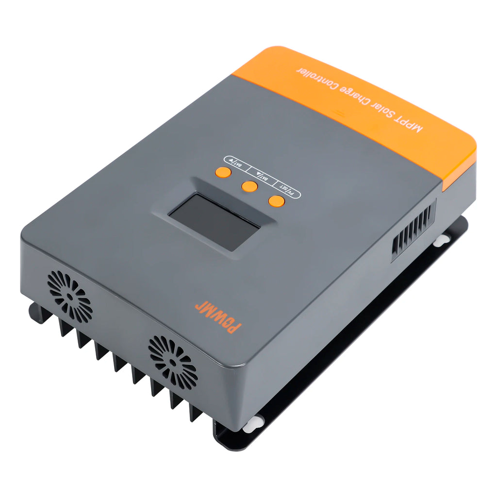 PowMr MPPT 100A 80A Solar Charge Controller 12V 24V 36V 48V Auto Solar Panels Regulator Parallel Up 12 Units For Lead LiFePO4 Lithium Battery