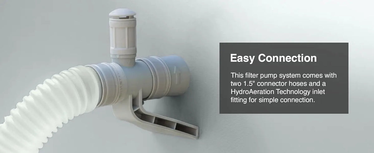 INTEX Krystal Clear Sand Filter Pump for Above Ground Pools Swimming Pool Pump with Automatic Timer Hydro Aeration Tech