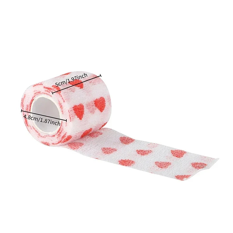 Tattoo Grip Bandage Cover Wraps Tapes Non-woven Waterproof for Pet Self Adhesive Finger Wrist Protection Tattoo Accessories