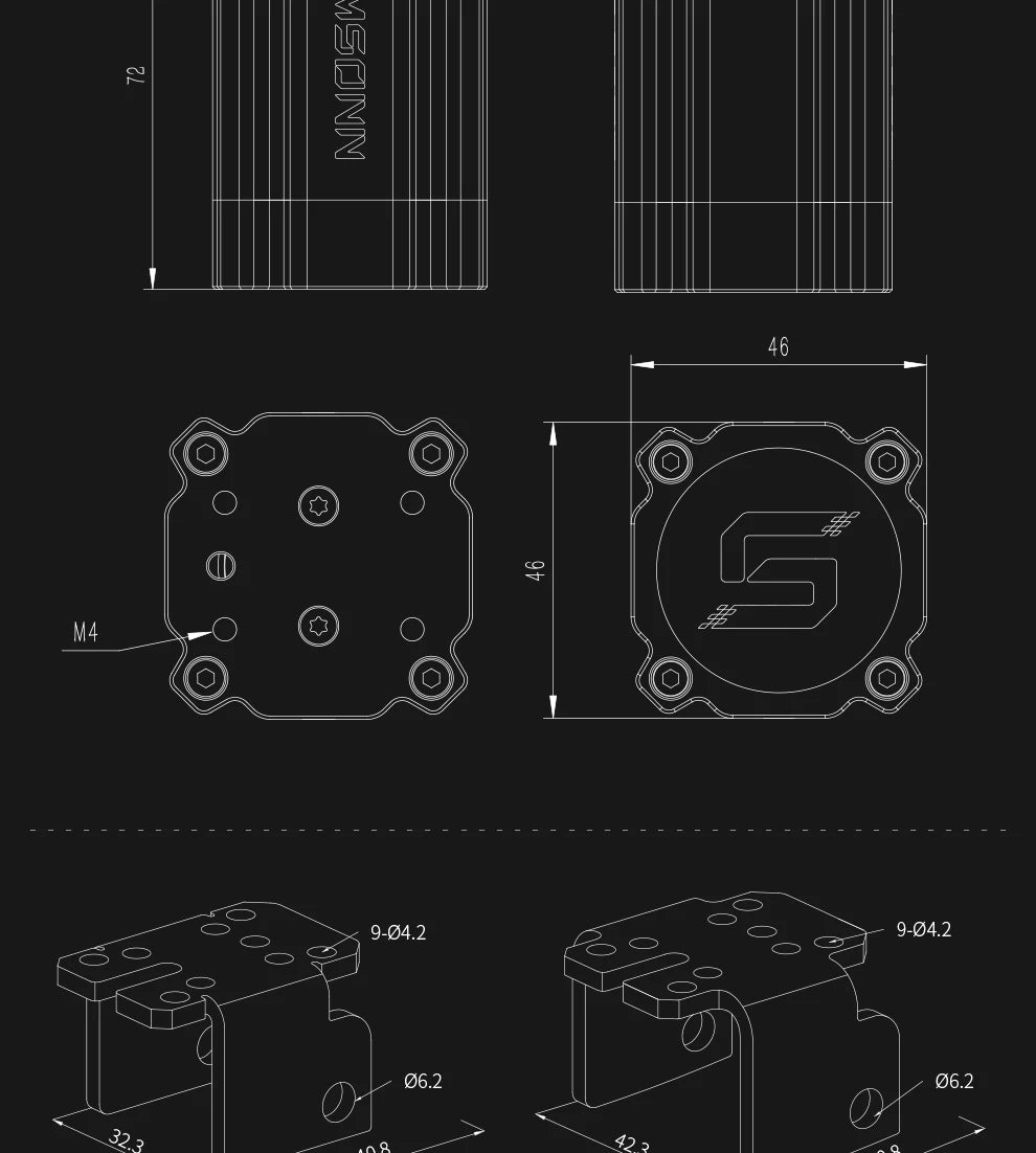 SIMSONN VAM and VAM Pro Haptic Linear Motor Vibration Feedback Module for the Pro X Ultra and Plus X Pedals